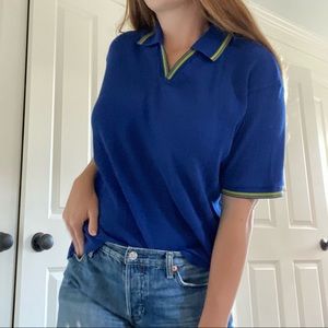 Armani Exchange Vintage Campus Polo Top